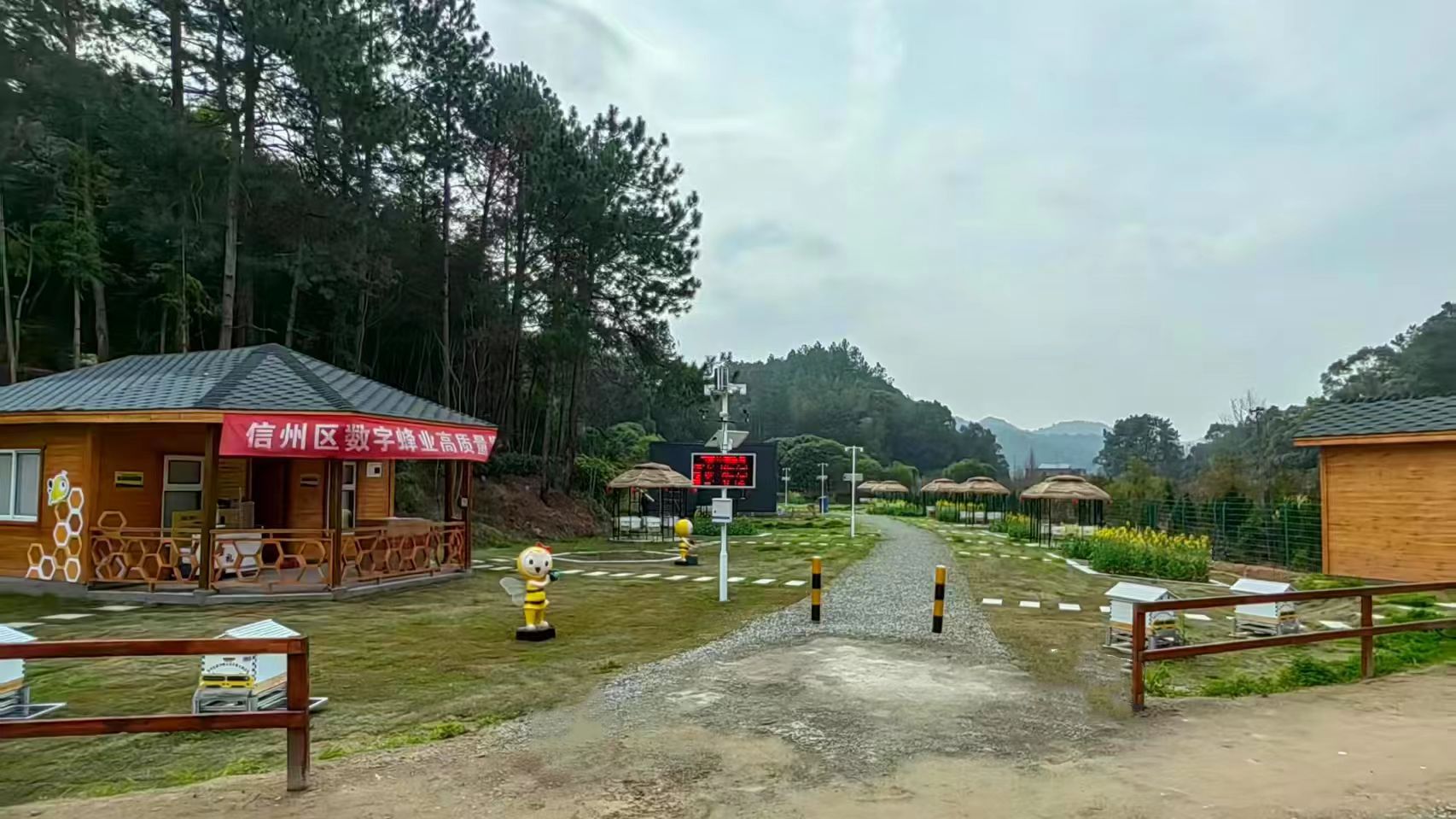 蜂富家秦蜂园智慧蜂场